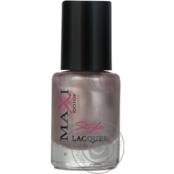 Лак для нігтів Maxi Color Style Lacquer №126 12мл - купить, цены на - фото 4