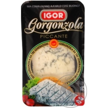 Gorgonzola cheese Igor Piccante 48% 150g Italy - buy, prices for MegaMarket - photo 7