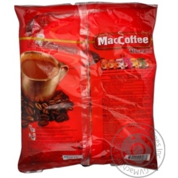 Напиток кофейный MacCoffee Strong 3в1 растворимый 16г х 25шт - купить, цены на Auchan - фото 2