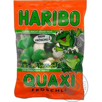 Цукерки Haribo Quaxi Жабки 200г - купити, ціни на - фото 2