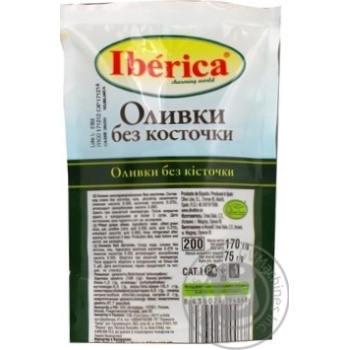 Оливки Иберика зеленые без косточки 170г купить, цены на МегаМаркет - фото 4