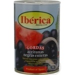 olive Iberica black with bone 420g can