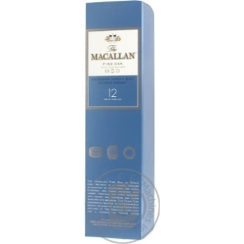 Віскі Macallan Fine Oak 12-річне 0,7л купити, ціни на МегаМаркет - фото 3