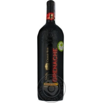 Grand Sud Grenache Red Semisweet Wine 13% 1l - buy, prices for ULTRAMARKET - photo 6