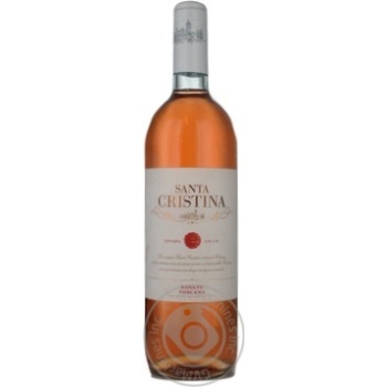 Wine Antinori Santa cristina pink dry 11% 750ml glass bottle Italy - buy, prices for MegaMarket - photo 1