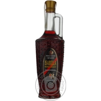Wine izabella Alianta red semisweet 11% 700ml glass bottle Moldova - buy, prices for MegaMarket - photo 5