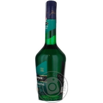 Лікер de Kuyper Creme de Menthe 0.7л х6 купити, ціни на МегаМаркет - фото 2