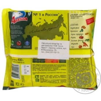 Vegetables 4 seasons 400g - buy, prices for NOVUS - photo 2