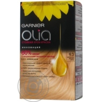 Крем-фарба для волосся Garnier стійка Olia відт.9.3 - купить, цены на NOVUS - фото 5