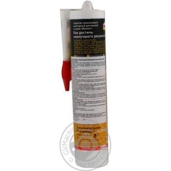 Moment Sanitary Silicone Transparent Glue-Sealant 280ml - buy, prices for Auchan - photo 4