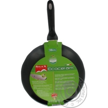 Сковорода Silex Ecoceram з ручкой 28см SIL 1706