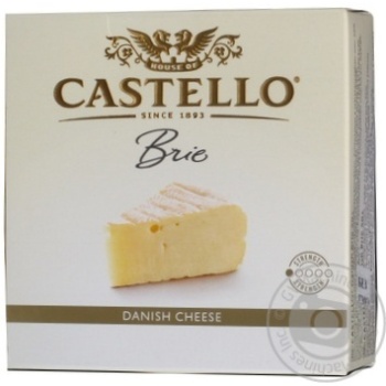 Сир Castello Брі м'який з білою пліснявою 50% 125г купити, ціни на МегаМаркет - фото 1