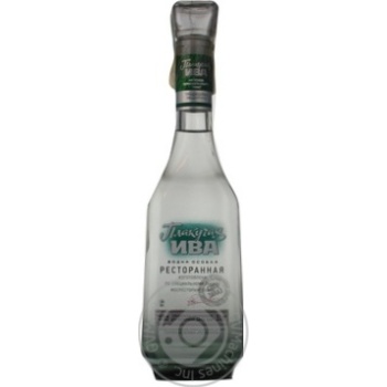 Vodka Plakuchaya iva Restaurant 40% 500ml glass bottle Ukraine - buy, prices for NOVUS - photo 1