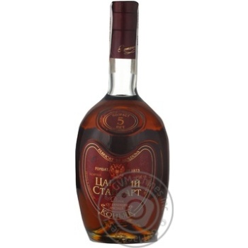 cognac tsarskyy standart standard 40% 5years 500ml glass bottle Moldova - buy, prices for - photo 4