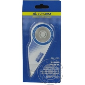 Коректор Buromax стрічковий 5мм/10м Art.ВМ.1085 x6 купити, ціни на МегаМаркет - фото 3