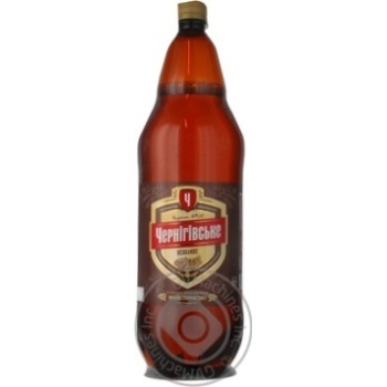 Pasteurized lager Chernigivske Osoblyve Recipe №28 plastic bottle 5%alc 2000ml Ukraine - buy, prices for - photo 4