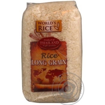 Рис World's Rice шліфований довгозернистий 1кг купити, ціни на МегаМаркет - фото 3