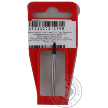 Викрутка Intertool хрестова PH0*75мм арт. VT-3131 х6 купить, цены на МегаМаркет - фото 3