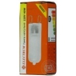 Лампа EL гал. капс. 230V 40W G9 мат. х10