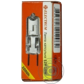 Bulb Electrum g4 12v - buy, prices for MegaMarket - photo 1