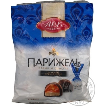 Candy Avk Parizhel cream brulee 200g polyethylene packaging Ukraine - buy, prices for NOVUS - photo 6