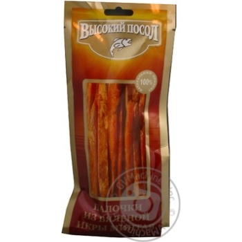 Stick Visokiy posol with caviar sun dried 80g - buy, prices for MegaMarket - photo 1