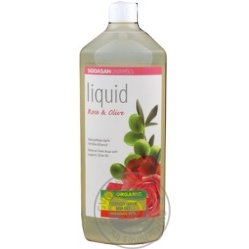 Sodasan Roses and Olives Liquid Soap 1l - buy, prices for - photo 2