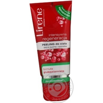 scrub lirene for body 200ml Poland