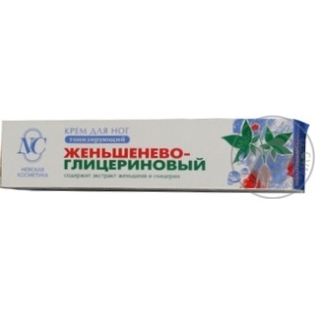 Крем для ніг Невська Косметика Женьшень,Гліцерин 50мл - купити, ціни на - фото 3