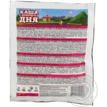 Oatmeal porridge Amo Good Day Porridge with prunes quick-cooking 40g Ukraine - buy, prices for - photo 6