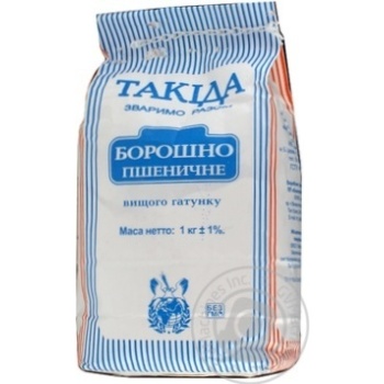 Flour Takida 1000g - buy, prices for NOVUS - photo 1