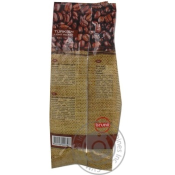 Fresh roasted coffee beans Bruno Turkish light Roast 100% Arabica 250g Ukraine - buy, prices for NOVUS - photo 2