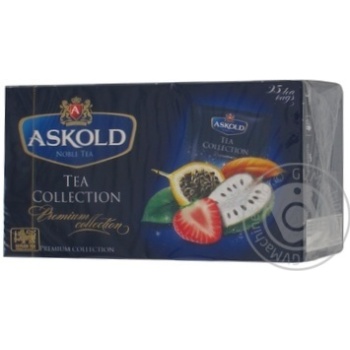 Black and green tea Askold Tea Collection 25x2g Sri Lanka - buy, prices for NOVUS - photo 1