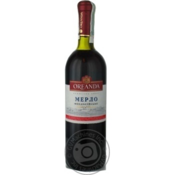 wine merlot oreanda 12% 700ml glass bottle Ukraine - buy, prices for - photo 7