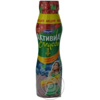 Йогурт питний Активія яблуко-чорниця-журавлина 1.2% 290г Україна - купити, ціни на - фото 30