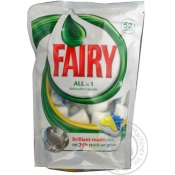 Засоби для миття посуду в ПММ FAIRY All in 1   52шт - купити, ціни на NOVUS - фото 3