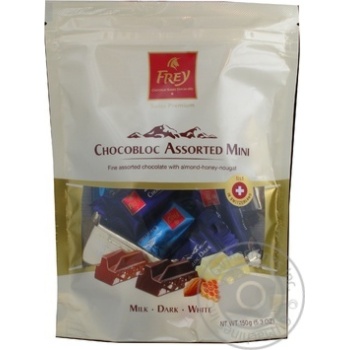 Шоколад міні асорті Chocobloc Frey 150г - купити, ціни на - фото 3