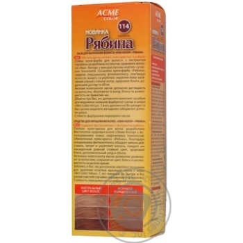 Color Acme-color Rowan caramel for hair - buy, prices for MegaMarket - photo 2