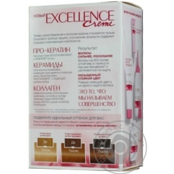Крем-краска для волос L'Oreal Excellence Creme 9.1 очень светло-русый пепельный купить, цены на МегаМаркет - фото 7