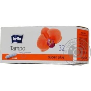 Тампони гігієнічні без аплікатора Tampo Bella Premium Comfort super plus 32шт