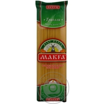 pasta spaghetti makfa 400g polyethylene packaging - buy, prices for - photo 10