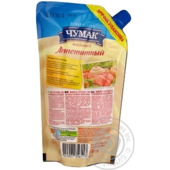 Майонез Чумак Апетитний 30% дой-пак 350г - купити, ціни на - фото 2