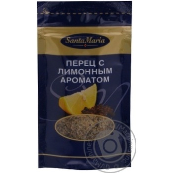 Spices black pepper Santa maria 25g vacuum packing Estonia - buy, prices for MegaMarket - photo 1