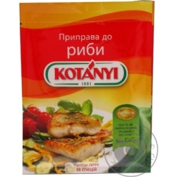 Spices Kotanyi for fish 26g - buy, prices for MegaMarket - photo 1