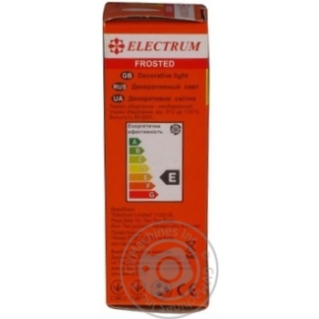 Bulb Electrum e14:е14 60w China - buy, prices for MegaMarket - photo 4