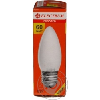 Лампочка ELECTRUM св мат. Е27 60W х10 купити, ціни на МегаМаркет - фото 4