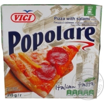 pizza vici salami 315g Estonia - buy, prices for - photo 1