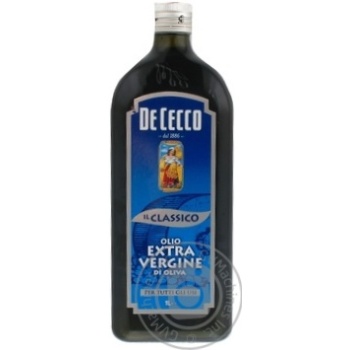 De Cecco extra vergine olive oil 1000ml - buy, prices for MegaMarket - photo 1