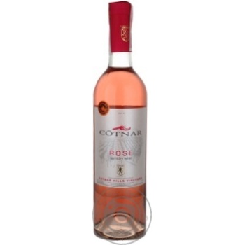 Cotnar Rose semi-dry wine 9-12% 0.75l - buy, prices for Auchan - photo 1