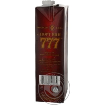 Portvein 777 Strong Red Wine - buy, prices for MegaMarket - photo 4